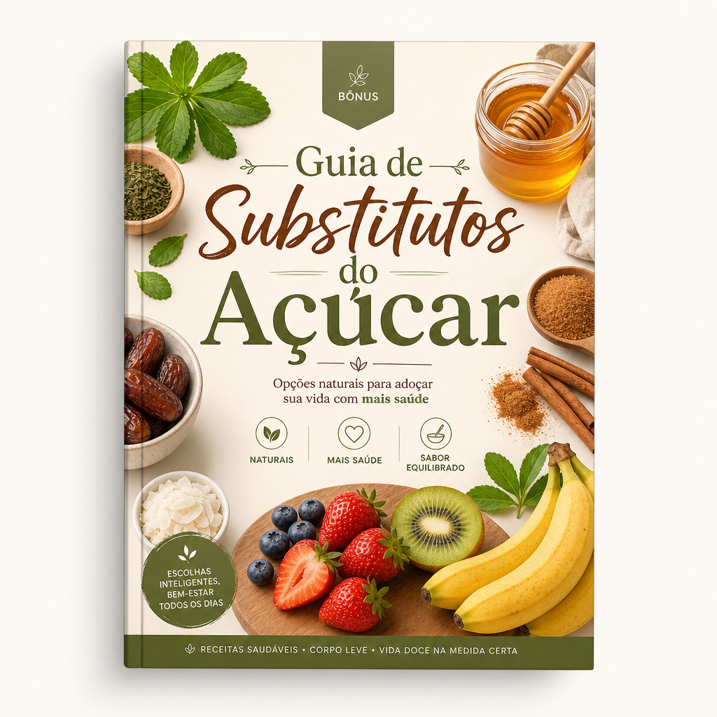 Capa Guia de Substitutos do Açúcar